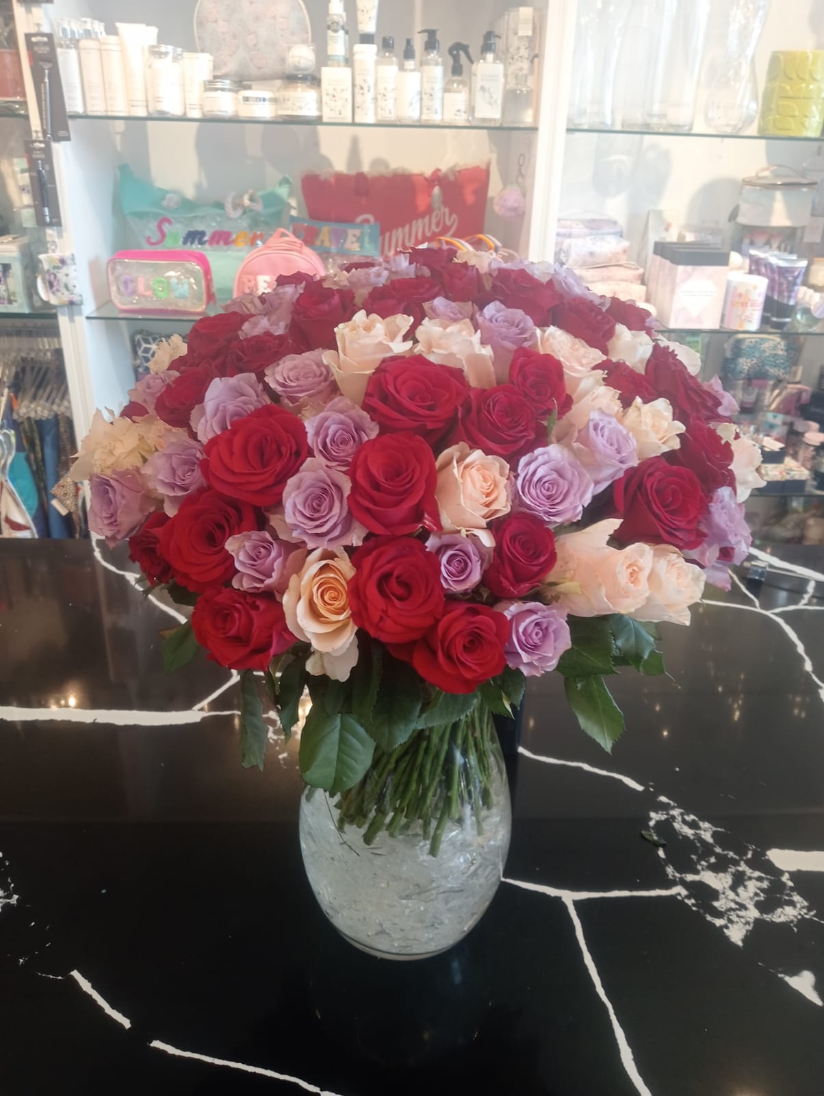 Flowers in a vase